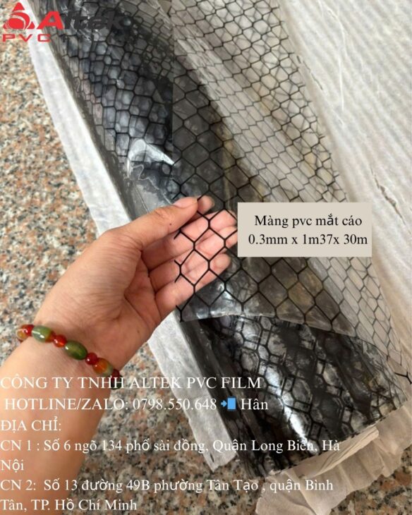 MÀNG MẮT CÁO CHỐNG TĨNH ĐIỆN PVC