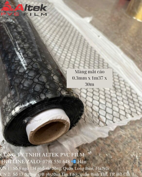 MÀNG MẮT CÁO CHỐNG TĨNH ĐIỆN PVC