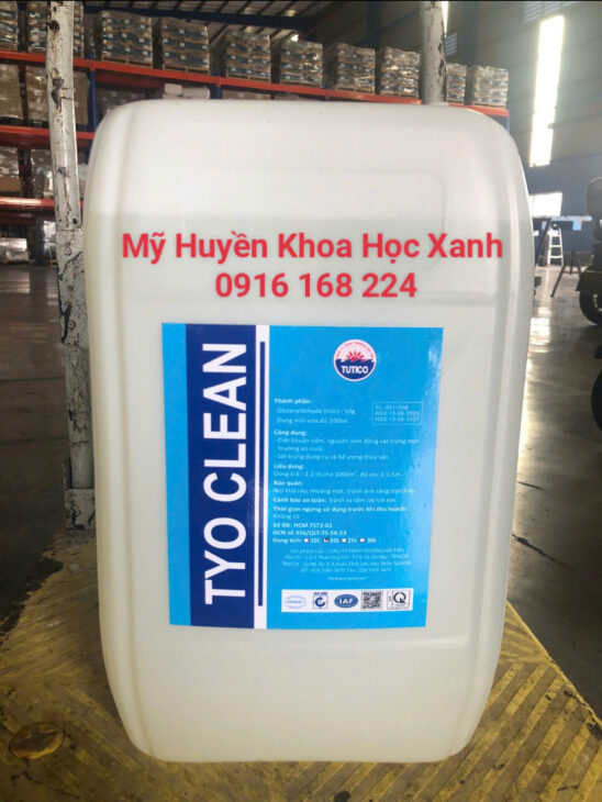 ✨ TYO CLEAN – DIỆT KHUẨN AO NUÔI AN TOÀN & HIỆU QUẢ