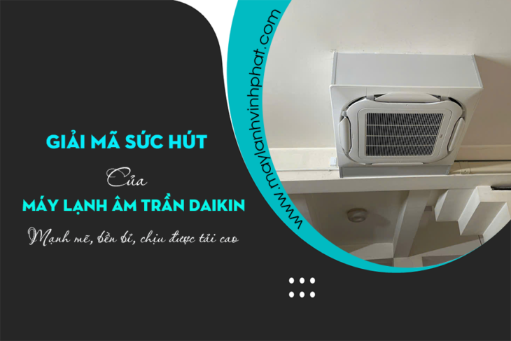 Điều hòa âm trần FCF của thương hiệu DAIKIN có xuất xứ tại đâu và có tính năng nào?