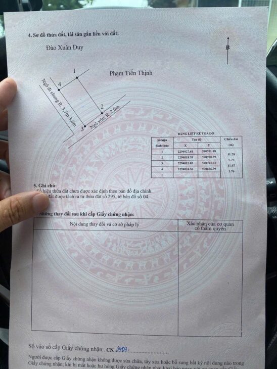 LÔ GÓC NGŨ PHÚC – SÁT KHU CÔNG NGHIỆP, GIÁ HIẾM DƯỚI 1 TỶ ZALO 0567 222 555