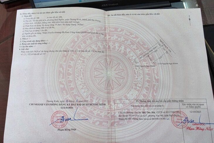 SIÊU PHẨM LÔ GÓC – Hòa Nghĩa Dương Kinh, giá chỉ 8xx triệu ZALO 0567 222 555