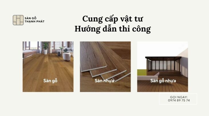 Thi công sàn gỗ Cần Thơ – Sàn Gỗ Thạnh Phát uy tín, giá rẻ, bảo hành dài lâu
