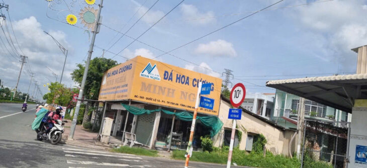 Chính chủ gửi 1.370m2 đất mặt tiền QL1A P4 tp Tân An, Long An(cũ