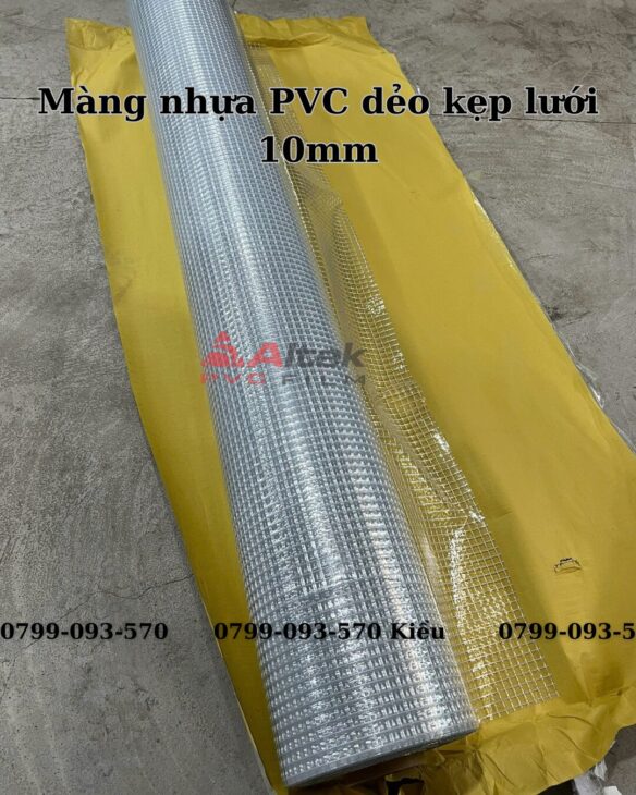 TẤM MÀNG NHỰA PVC KẸP LƯỚI 10MM GIÁ RẺ TẠI THÁI NGUYÊN