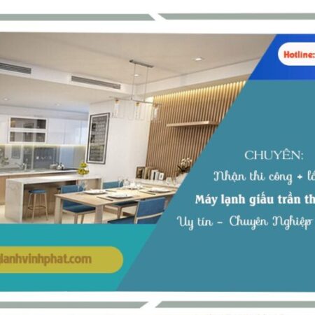 Một số lưu ý cần nắm khi thi công Điều hòa giấu trần cho trần thạch cao