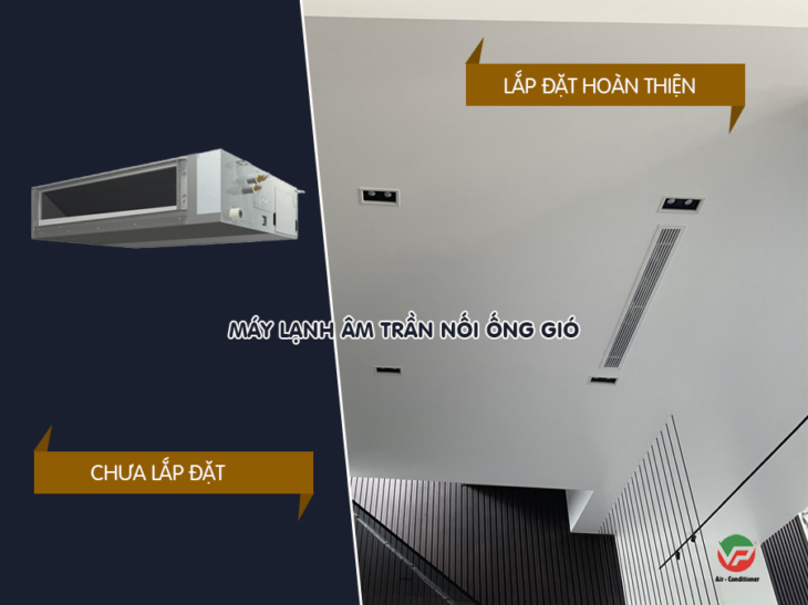 Điều hòa giấu trần nối ống gió hoạt động như thế nào? Và có bền hay không?