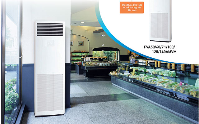 Giá Máy lạnh tủ đứng Daikin FVA60AMVM inverter dành cho văn phòng công ty