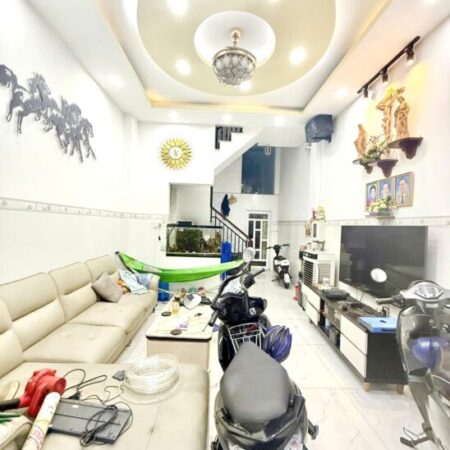 Bán nhà sát Cityland, Lê Văn Thọ Gò Vấp, 4 tầng, 64M², nở hậu tài lộc!