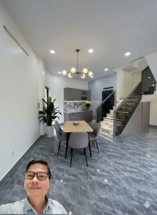 NHÀ TÂN HOÀ ĐÔNG, 4,6x8M, 3 TẦNG ĐẸP MỚI TOANH GẦN VX PHÚ LÂM QUẬN 6 , CHỈ 5 TỶ NHỈNH