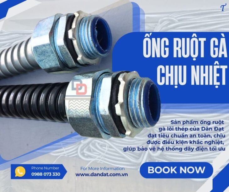 Ống ruột gà/ Ống ruột gà bọc inox/ Ống ruột gà lõi thép bọc nhựa/ Ống ruột gà và lưới bện inox
