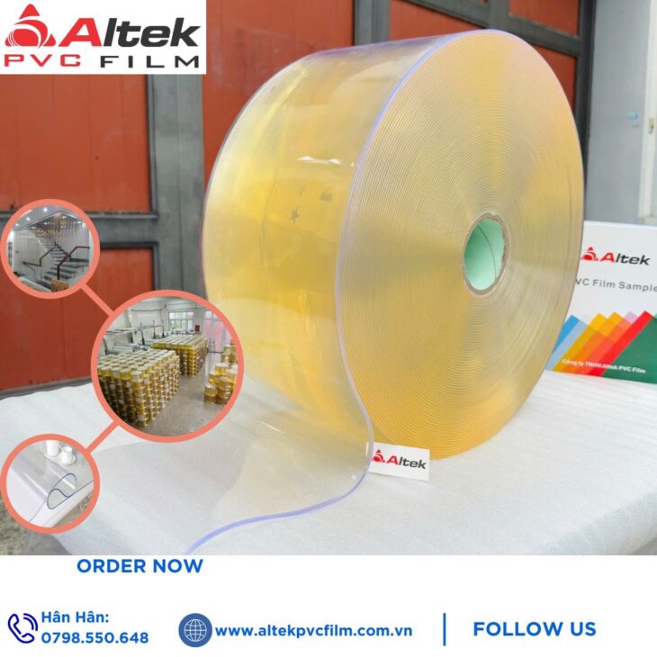 Rèm nhỏ PVC dẻo – nhỏ gọn, tiện dụng, giá tốt