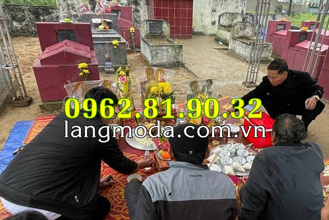 Văn khấn cúng xây mộ – Cách sắp lễ cúng động thổ xây mộ đầy đủ nhất hiện nay
