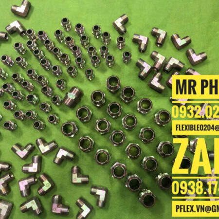 Kép inox 304-Kép nối ren ngoài -Kép ren trong-Nối ren ngoài inox 304- Kép ren ngoài -Kép côn thép