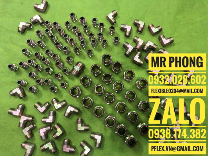 Kép inox 304-Kép nối ren ngoài -Kép ren trong-Nối ren ngoài inox 304- Kép ren ngoài -Kép côn thép
