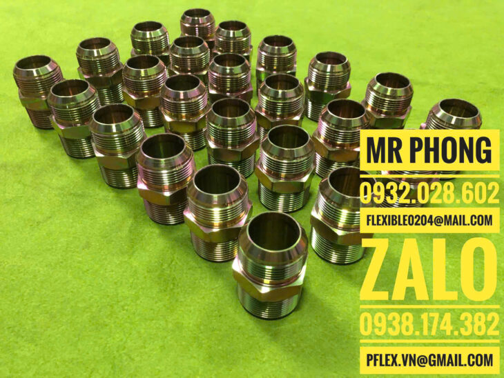 Kép inox 304-Kép nối ren ngoài -Kép ren trong-Nối ren ngoài inox 304- Kép ren ngoài -Kép côn thép
