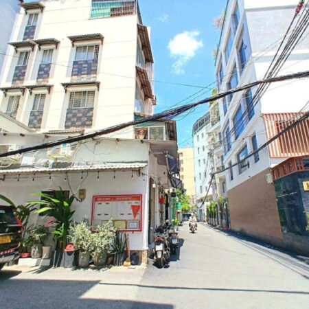 Nhà 4 tầng HXH Đỗ Cửa, Cư Xá Nguyễn Cảnh Chân Q1 khu an ninh, DT: 40m2(3.6x11m), giá 12.5 tỷ TL