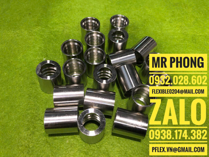 vỏ inox bấm ống thủy lực-áo inox bấm ống tuy ô thủy lực-áo inox bấm ống mềm tuy ô thủy lực