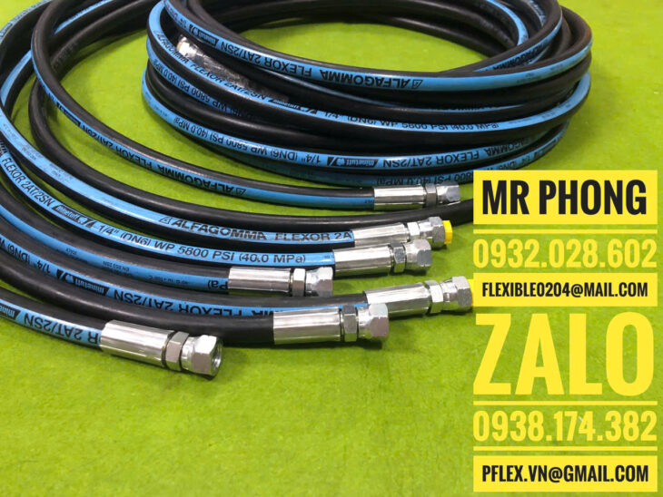 Bấm ống thủy lực -Giá ống tuy ô thủy lực- ống thủy lực 3/4 -Ống dầu thủy lực