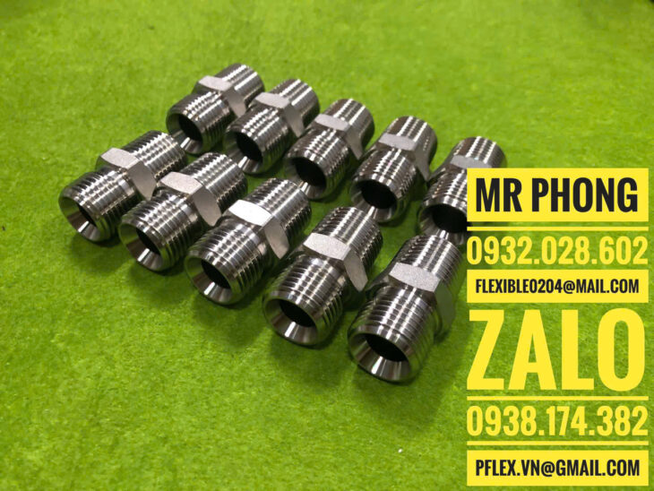 kép inox lồi 2 đầu hệ Nhật – kép côn inox lồi nhật- kép côn lõm inox Nhật