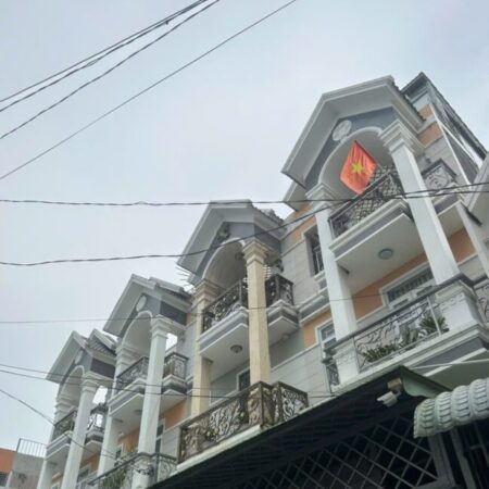 Bán Nhà xinh Thạnh Lộc 37, Q.12: 81m2, 5 tầng, 4PN, sổ hồng trao tay, – An cư lạc nghiệp ngay trung