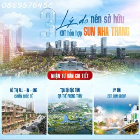 BẤT ĐỘNG SẢN KHÁNH HOÀ CHUẨN BỊ MỞ BÁN DỰ ÁN KHU ĐÔ THỊ HỖN HỢP