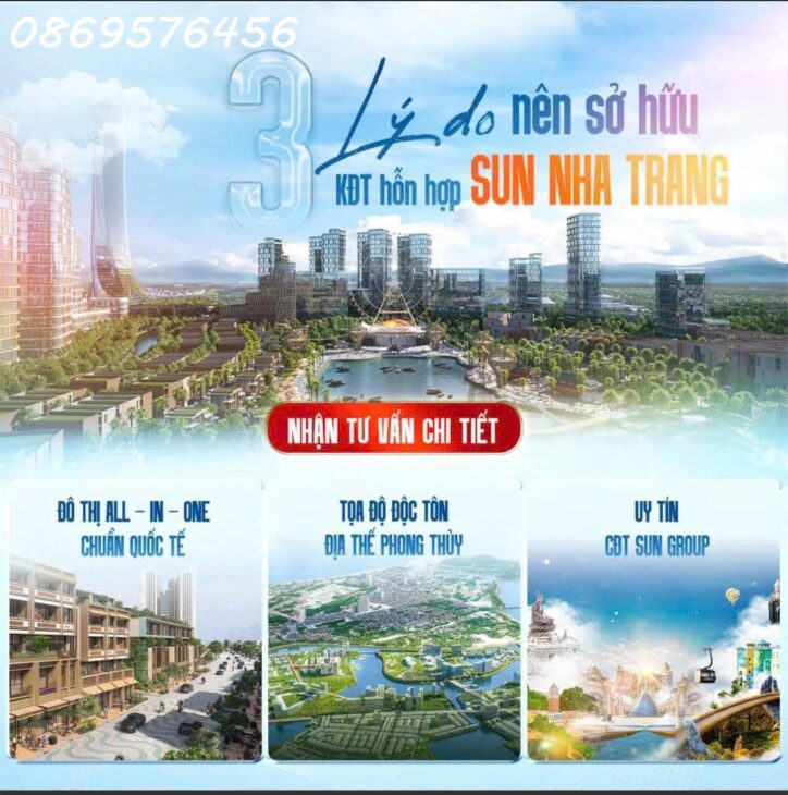 CHUẨN BỊ MỞ BÁN BLOCK ĐẦU TIÊN DỰ ÁN SUNGROUP TẠI KHÁNH HOÀ