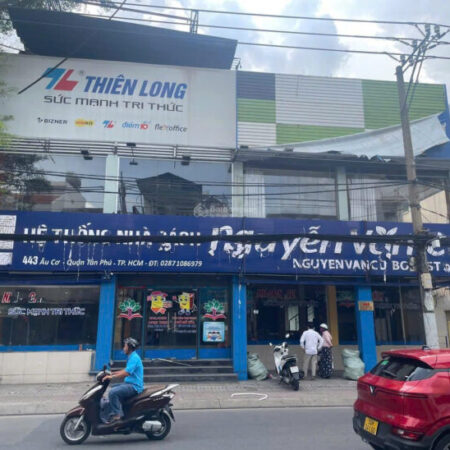 CHO THUÊ NHÀ GÓC 2MT 443 ÂU CƠ, P PHÚ TRUNG, QUẬN TÂN PHÚ