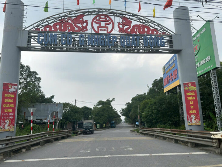 Bán đất ô tô đỗ cửa 2 mặt thoáng cực đẹp tại Khu Công Nghiệp Quất Động