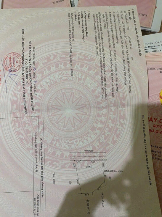 CHÍNH CHỦ CẦN BÁN LÔ ĐẤT MẶT TIỀN – THANH AN – HỚN QUẢN – BÌNH PHƯỚC