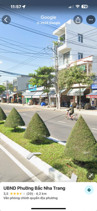 BÁN ĐẤT TẶNG NHÀ MẶT TIỀN ĐƯỜNG 2/4, BẮC NHA TRANG.