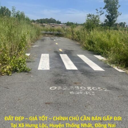 ĐẤT ĐẸP – GIÁ TỐT – CHÍNH CHỦ CẦN BÁN GẤP Đất Tại Xã Hưng Lộc, Huyện Thống Nhất, Đồng Nai