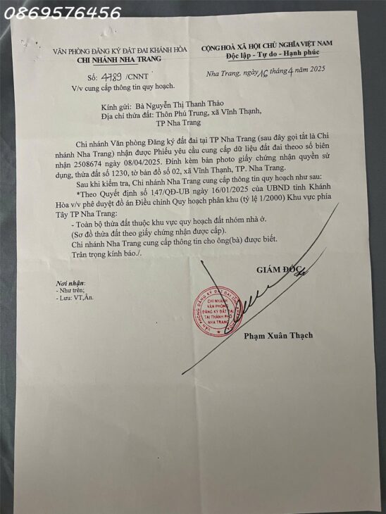 BÁN ĐẤT Ở GIÁ RẺ TẠI NHA TRANG, KHÁNH HOÀ