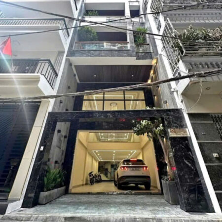 PHỐ VIP TĂNG THIẾT GIÁP- DT 45M2 x 7 TẦNG THANG MÁY- Ô TÔ VÀO NHÀ- MỚI TINH- 10M MẶT PHỐ