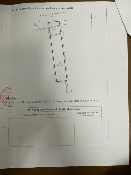 Nhà riêng tại hẻm 1199/58! đường Phạm Thế Hiển, Phường 5, Quận 8, TP. HCM
