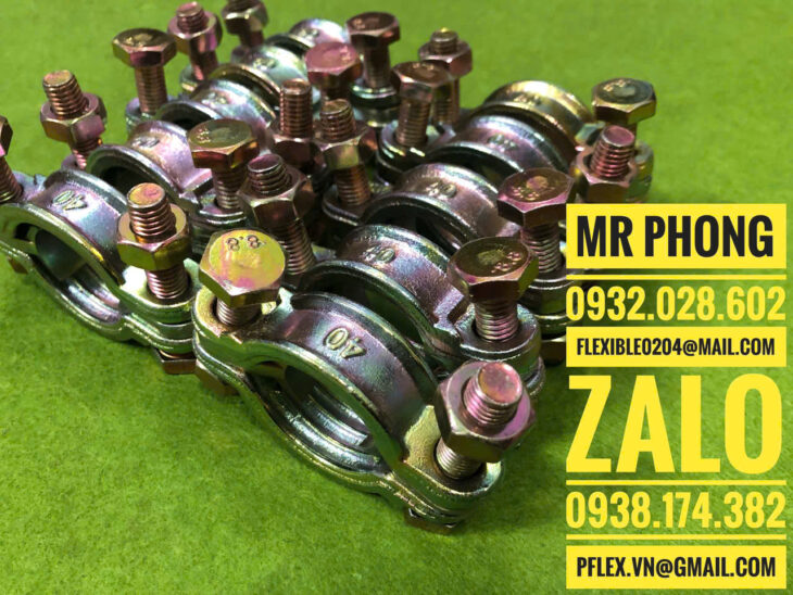 cùm ống thủy lực-Kẹp ống thủy lực -Kẹp ống thủy lực nhựa- Kép thủy lực- Kẹp ống Stauff