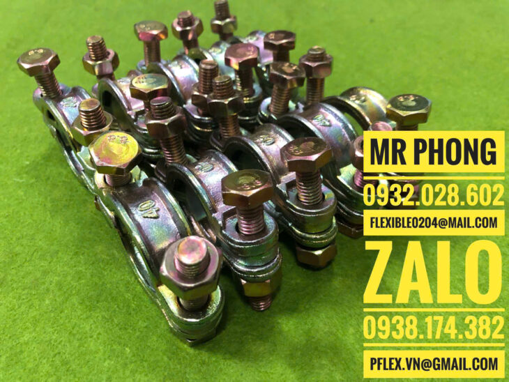 cùm ống thủy lực-Kẹp ống thủy lực -Kẹp ống thủy lực nhựa- Kép thủy lực- Kẹp ống Stauff