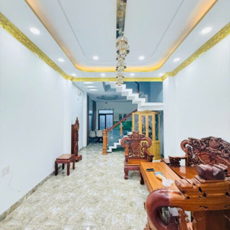 🔥Bán NHÀ MỚI 3 TẦNG vào ở ngay– HẺM OTO – Ngay CẦU BÀ THE – TÔ NGỌC VÂN – Q12, 58m2, SHR 5.6 tỷ