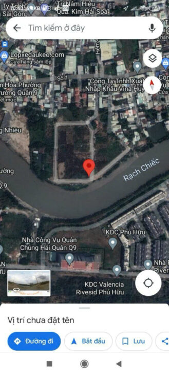 bán lô đất biệt thự góc 2 mặt tiền view Sông Rạch Chiếc – Đường Số 1 – Nguyễn Duy Trinh – – Quận 9
