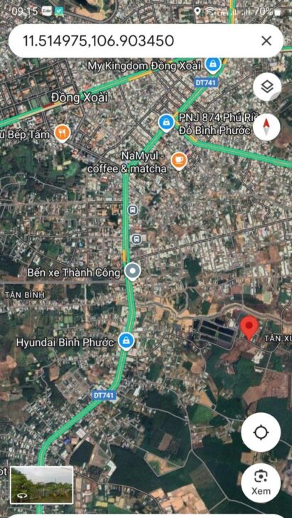 ĐẤT ĐẸP- GIÁ TỐT – CHÍNH CHỦ CẦN BÁN LÔ ĐẤT VỊ TRÍ ĐẸP TẠi Tân Trà, Tân Xuân, Đồng Xoài, Bình Phước