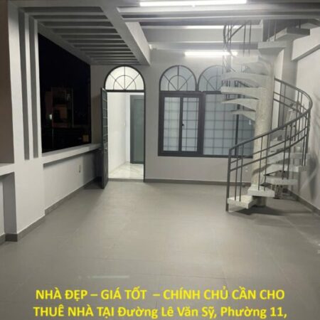 NHÀ ĐẸP – GIÁ TỐT – CHÍNH CHỦ CẦN CHO THUÊ NHÀ TẠI Đường Lê Văn Sỹ, Phường 11, Quận Phú Nhuận, HCM