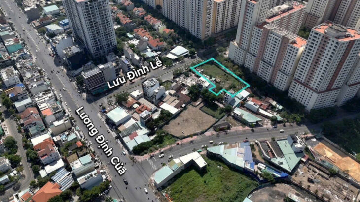 MT đường LƯU ĐÌNH Lễ nối MAI CHÍ THỌ và Lương định Của giáp với khu sala Đại Quang Minh Q2 MT đường LƯU ĐÌNH Lễ nối MAI CHÍ THỌ và Lương định Của giáp với khu sala Đại Quang Minh Q2