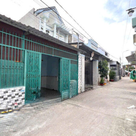 BÁN NHÀ CẤP 4 –SHR 5 X 20M TRỊNH THỊ DỐI, ĐÔNG THẠNH, HÓC MÔN HẺM XE HƠITHÔNG