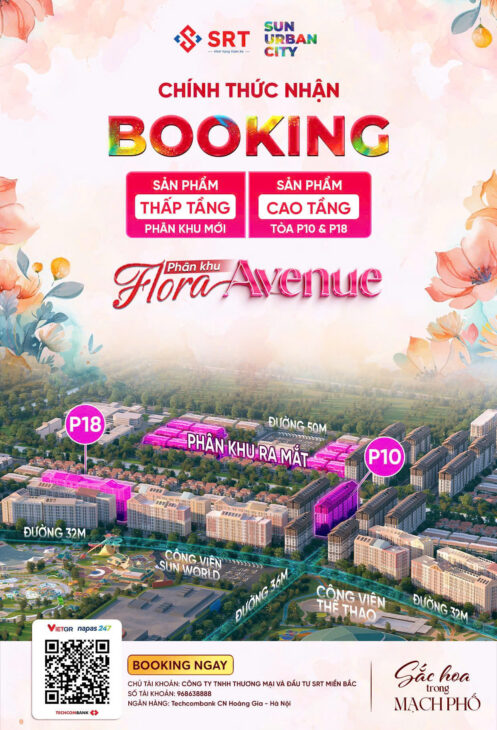 Phần 117:🏙 CHÍNH THỨC NHẬN BOOKING – PHÂN KHU FLORA AVENUE SUN URBAN CITY 🌸 ✨ Siêu phẩm mới ra