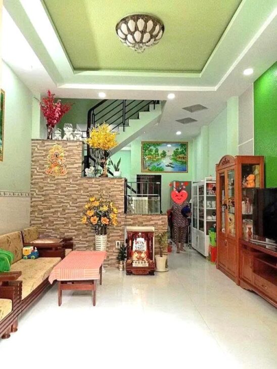 BÁN NHÀ – BÌNH TÂN – 3 TẦNG – 4 X 12M – HẺM XE HƠI – NHỈNH 4 TỶ