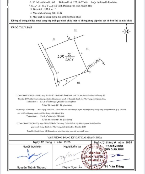 CẦN BÁN ĐẤT NGAY CỤM CÔNG NGHIỆP ĐẮC LÔC – NHA TRANG – KHÁNH HOÀ