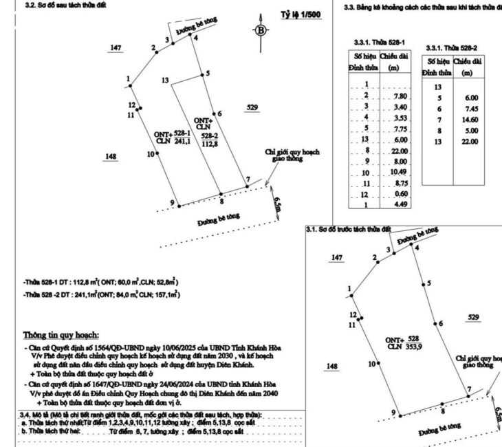 BÁN ĐẤT Ở THỊ TRẤN DIÊN KHÁNH, KHÁNH HOÀ