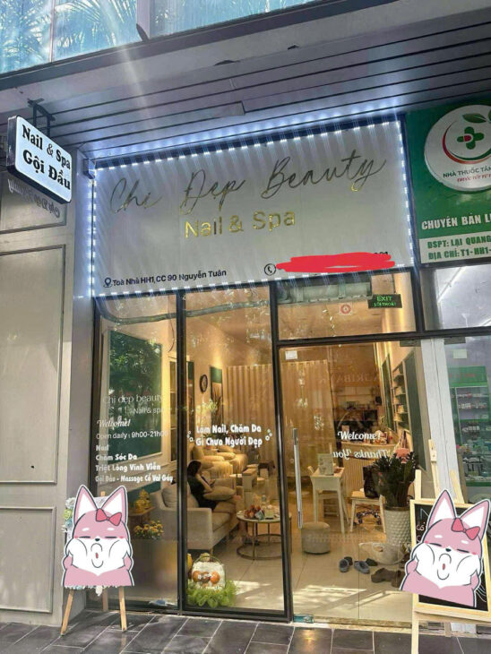 CHÍNH CHỦ SANG NHƯỢNG SPA – CHUNG CƯ 90 NGUYỄN TUÂN, THANH XUÂN, HÀ NỘI