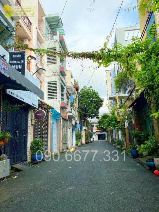 ‼️ Hẻm VIP Phú Nhuận – Ô tô thông – 5 tầng vuông đẹp – Thiết kế thoáng đẹp