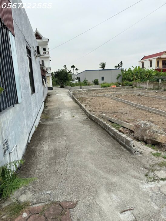 LÔ GÓC 63.8M² MẶT ĐƯỜNG TRUNG NGHĨA – NAM ĐỒ SƠN, ĐƯỜNG 12M – GIÁ CHỈ 1.6X TỶ ZALO 0567 222 555